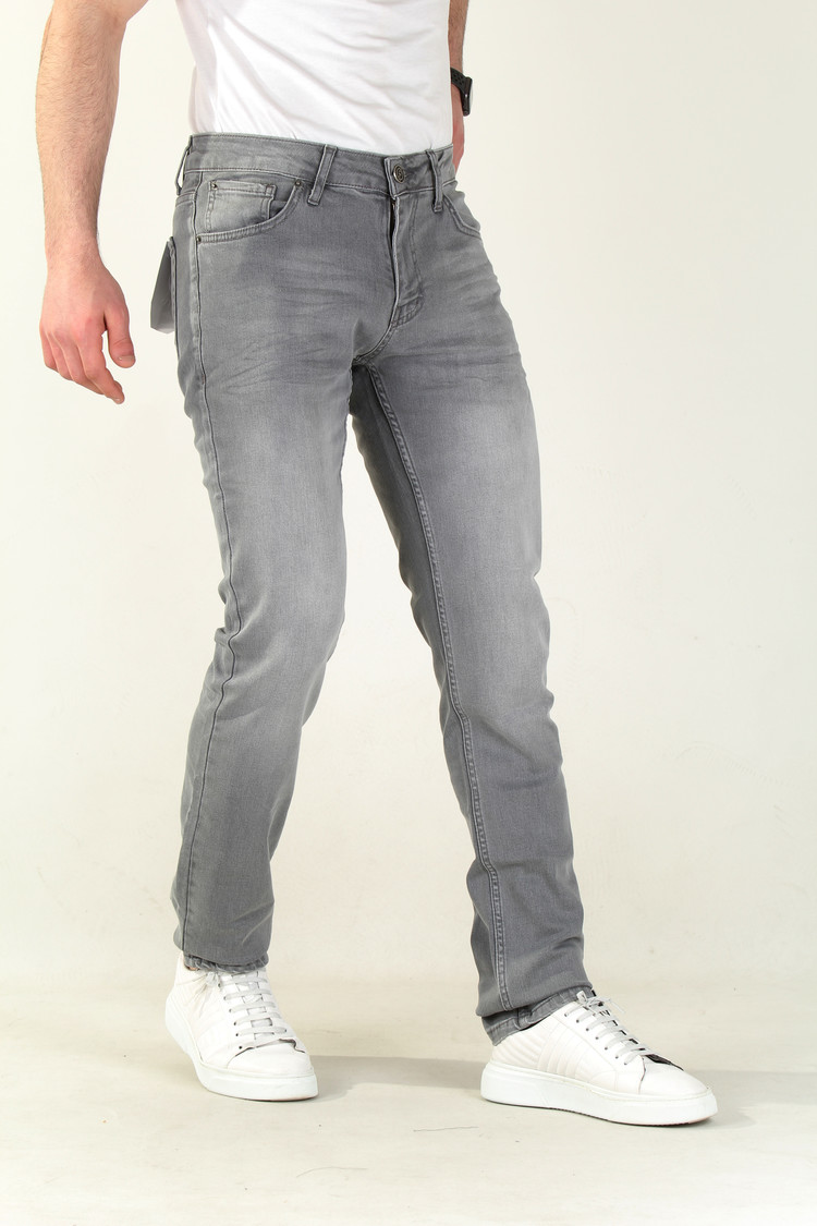 HEREN JEANS SLIM FIT 2693-2 LICHTGRIJS