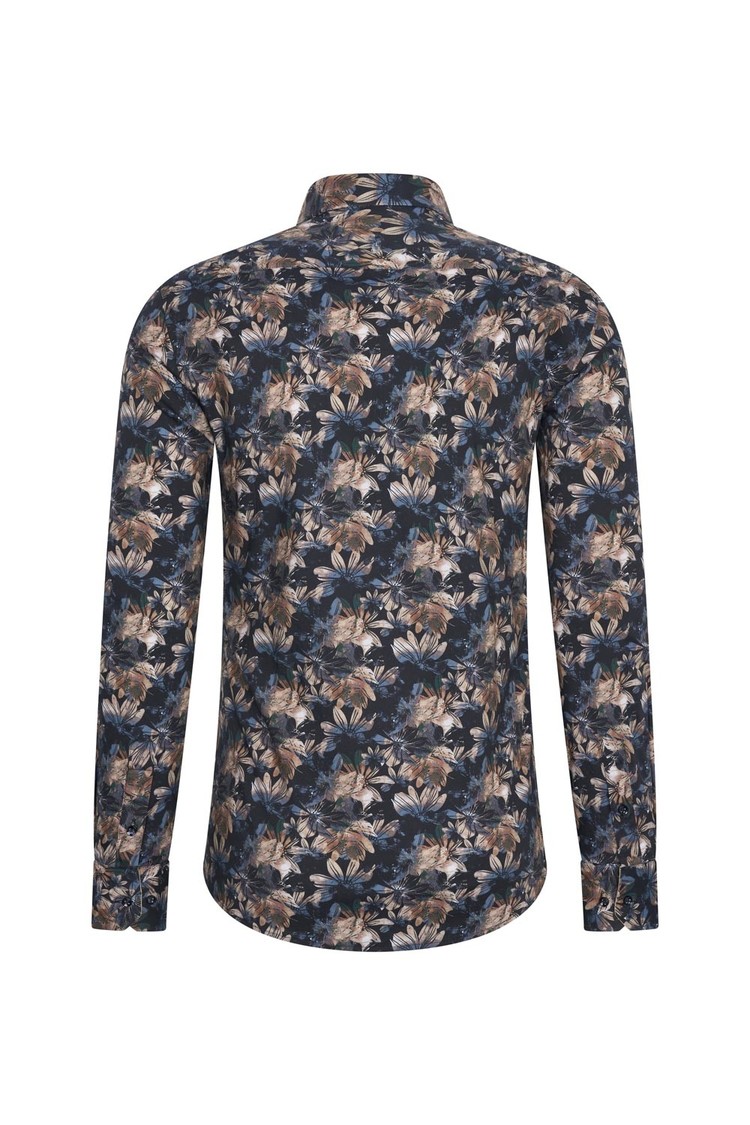 Overhemd bloemenprint 1976