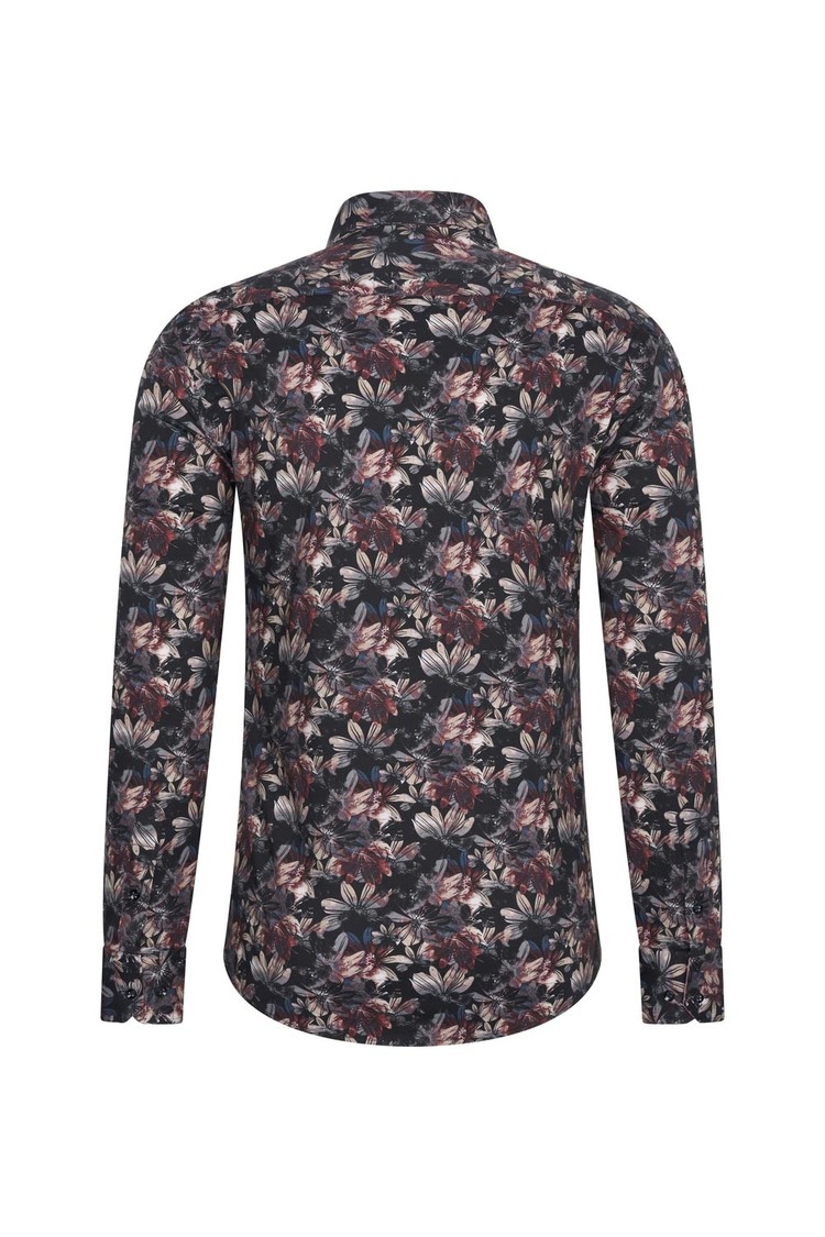 Overhemd bloemenprint 1978