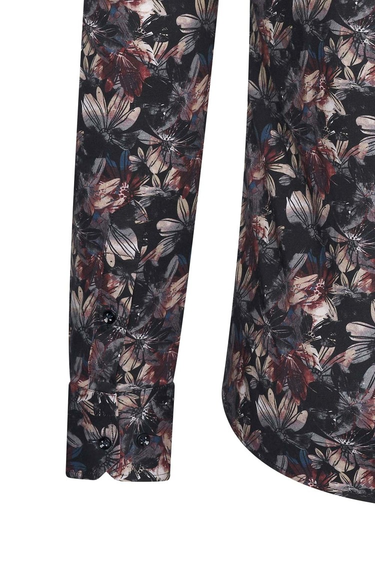 Overhemd bloemenprint 1978