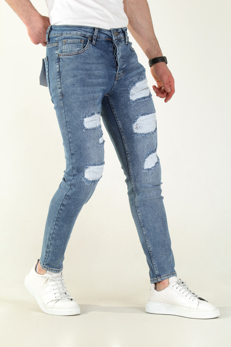 HEREN JEANS SLIM FIT 2689 BLAUW