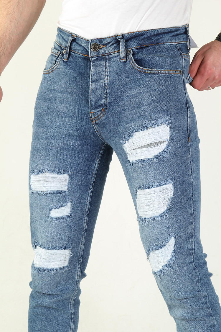 HEREN JEANS SLIM FIT 2689 BLAUW