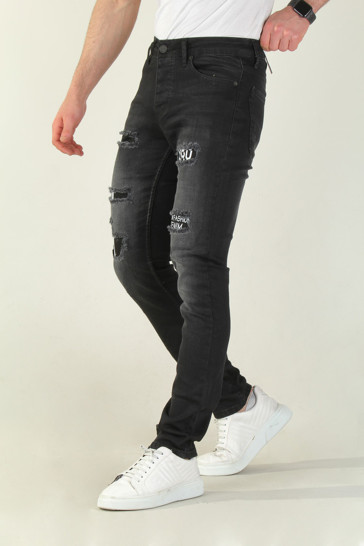 HEREN JEANS SLIM FIT 2687 ZWART