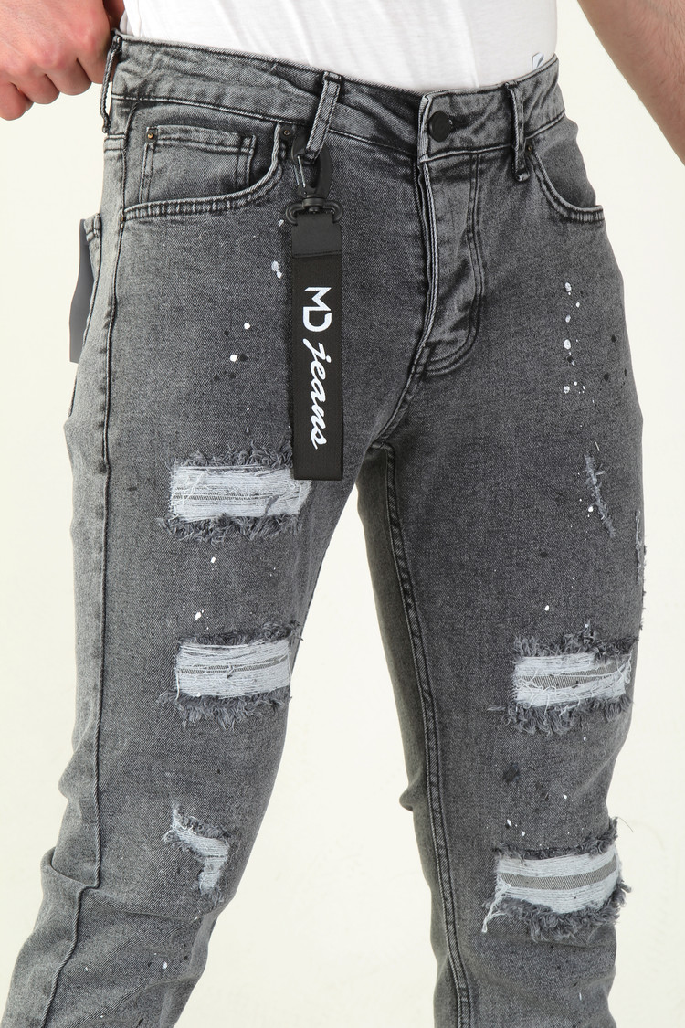 HEREN JEANS SLIM FIT 2692-1 GRIJS