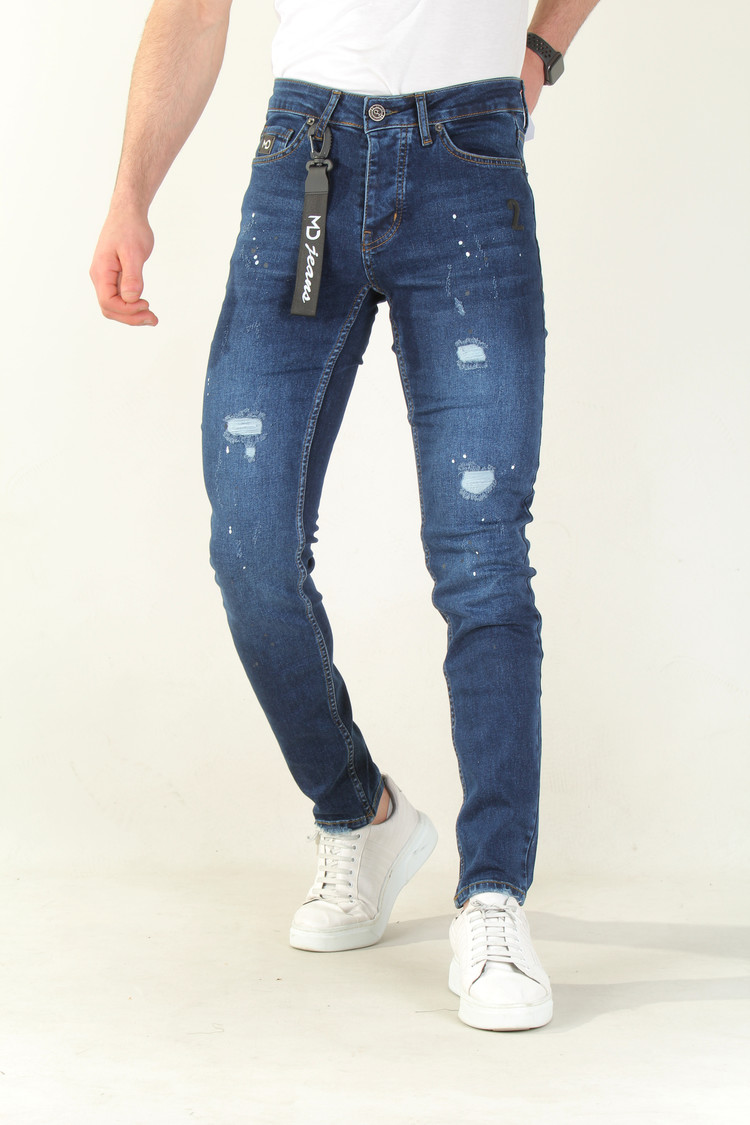 HEREN JEANS SLIM FIT 2356-3 BLAUW