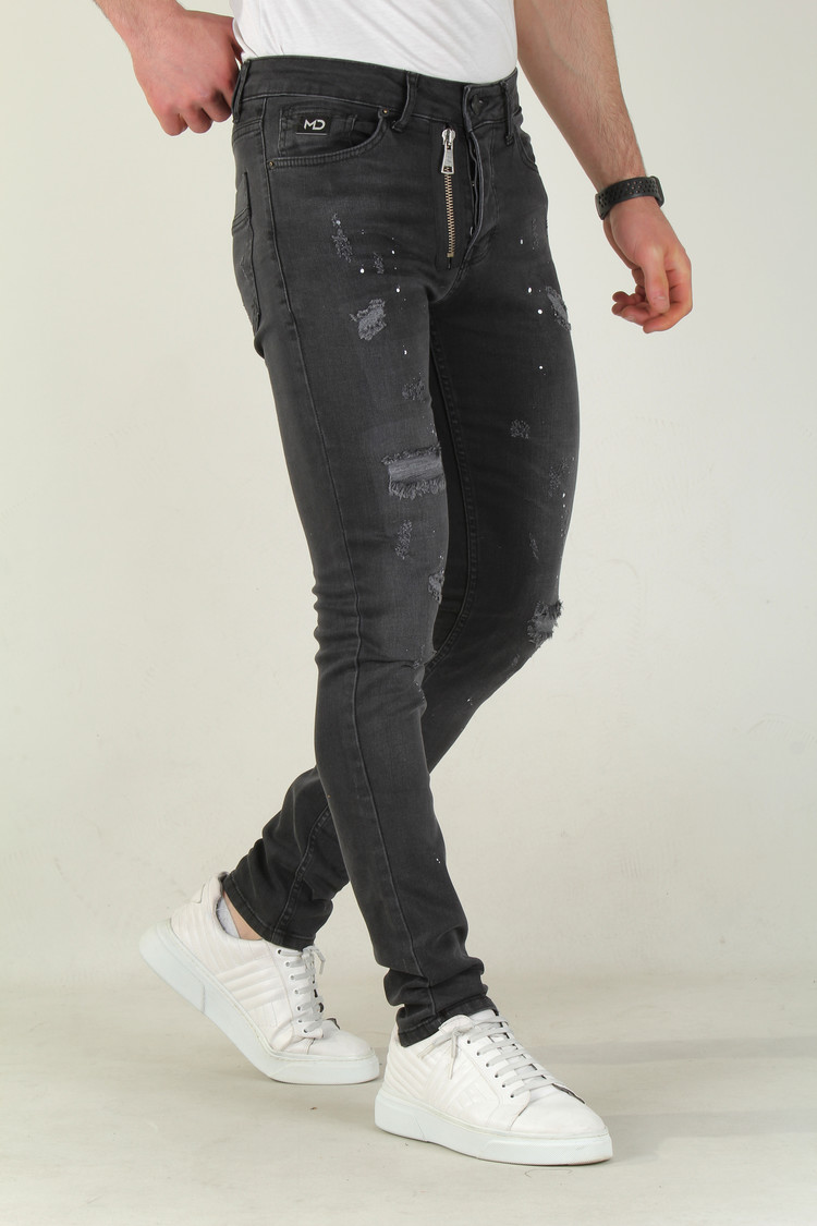 HEREN JEANS SLIM FIT 2196-1 DONKERGRIJS