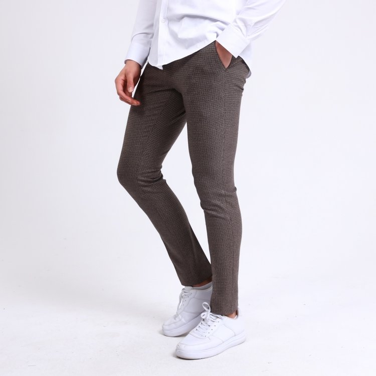 Heren Pantalon 9227-05 BRUIN