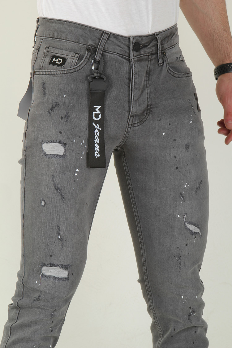 HEREN JEANS SLIM FIT 2356-02 GRIJS