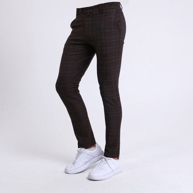 Heren Pantalon 9229-03 GERUIT BRUIN