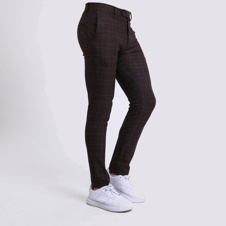 Heren Pantalon 9229-03 GERUIT BRUIN
