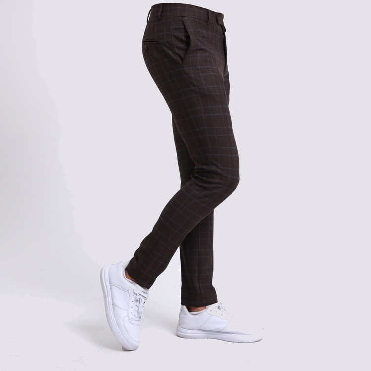 Heren Pantalon 9229-03 GERUIT BRUIN