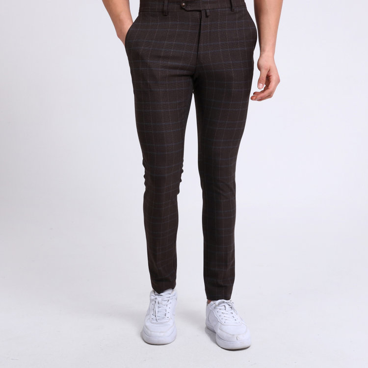 Heren Pantalon 9229-03 GERUIT BRUIN