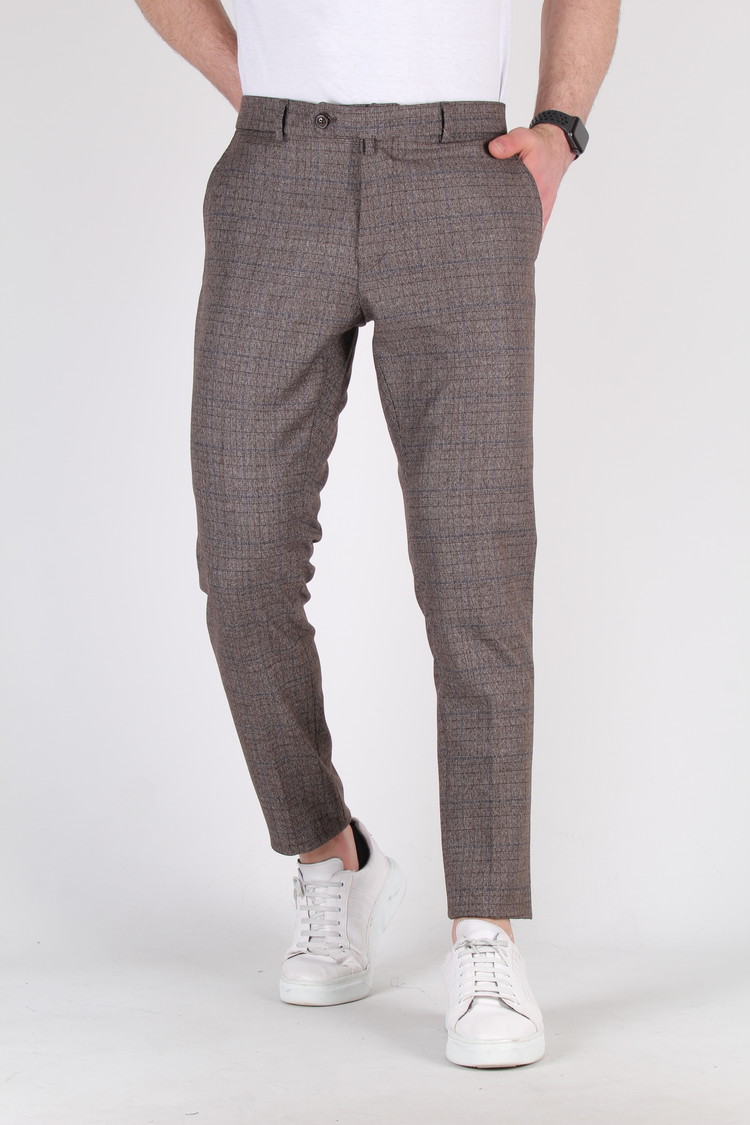 Heren Pantalon 9225-06 GERUIT BRUIN