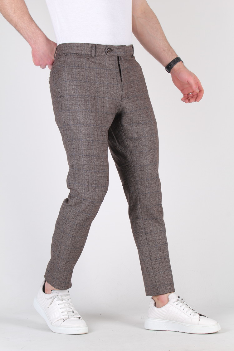Heren Pantalon 9225-06 GERUIT BRUIN