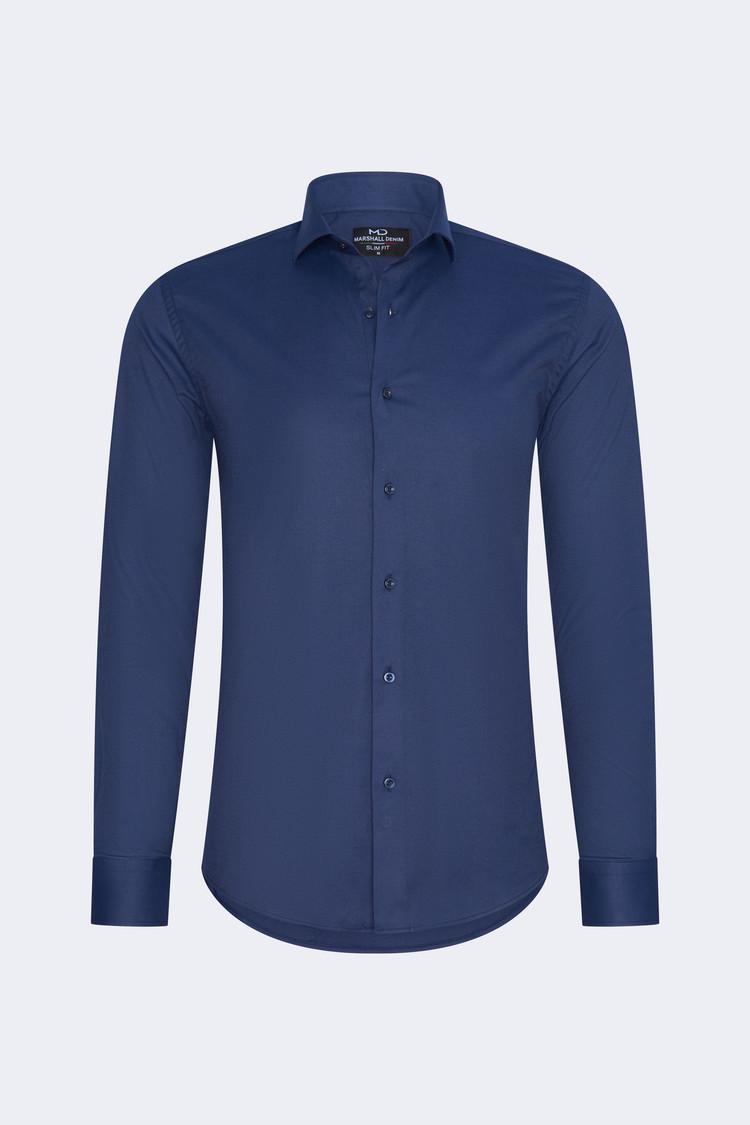 Overhemd 3043 donkerblauw