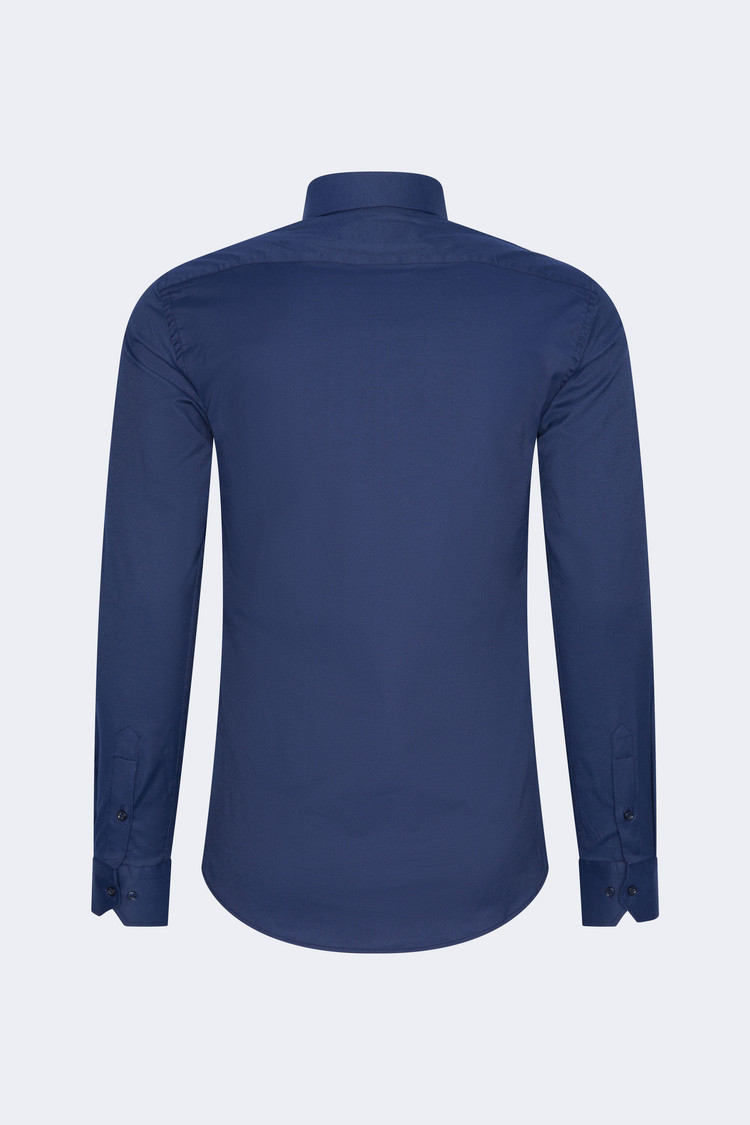 Overhemd 3043 donkerblauw