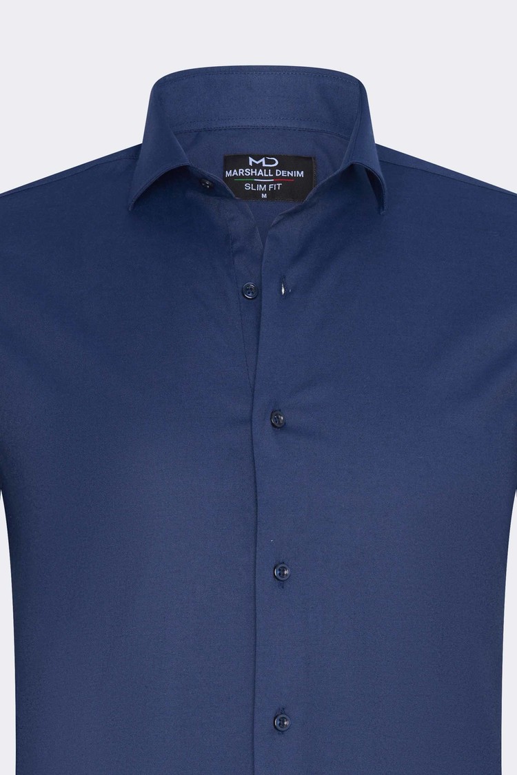 Overhemd 3043 donkerblauw