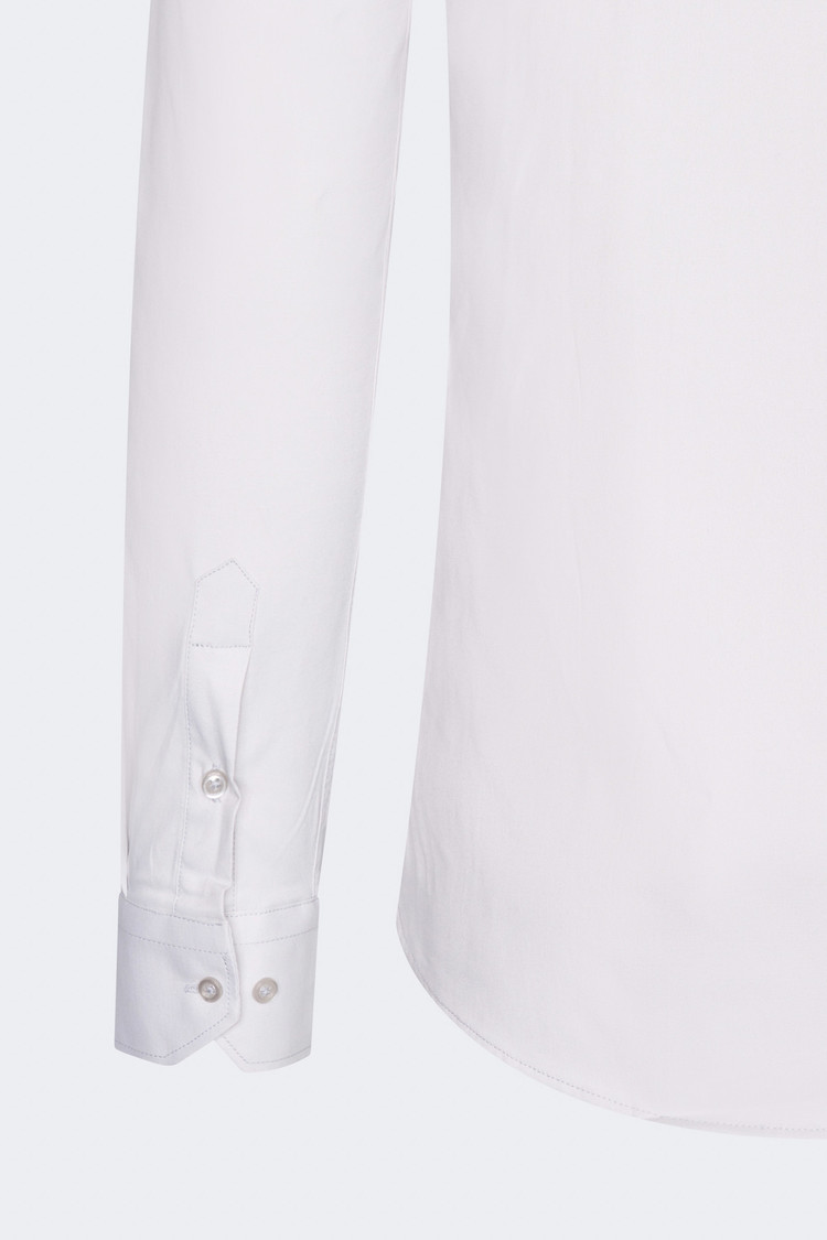 Overhemd Lange Mouw Lichtgrijs