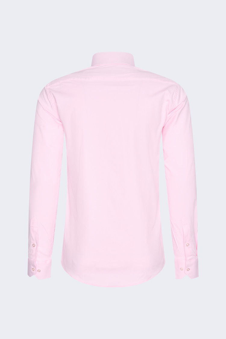 Overhemd Lange Mouw Roze