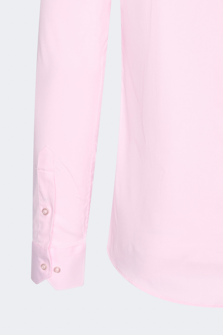Overhemd Lange Mouw Roze