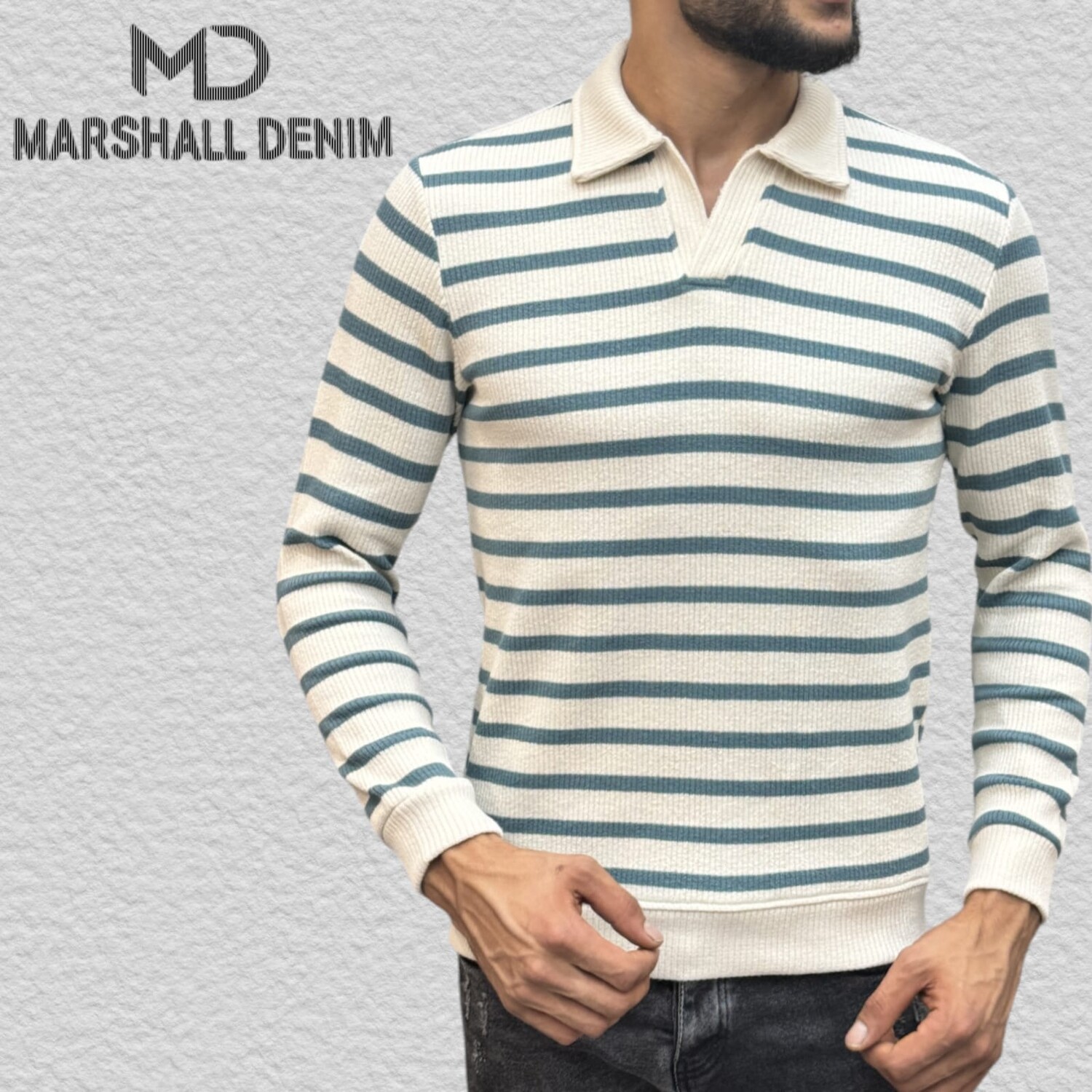 Italiaanse truien voor heren kopen MarshallDenim Marshall Denim