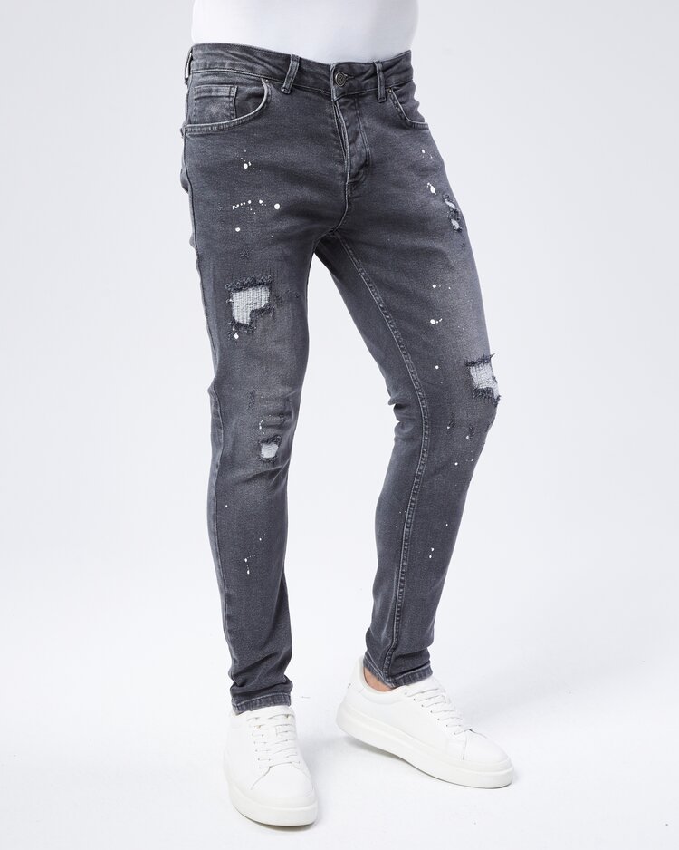 Marshall Denim HEREN JEANS SKINNY 4166 GRIJS