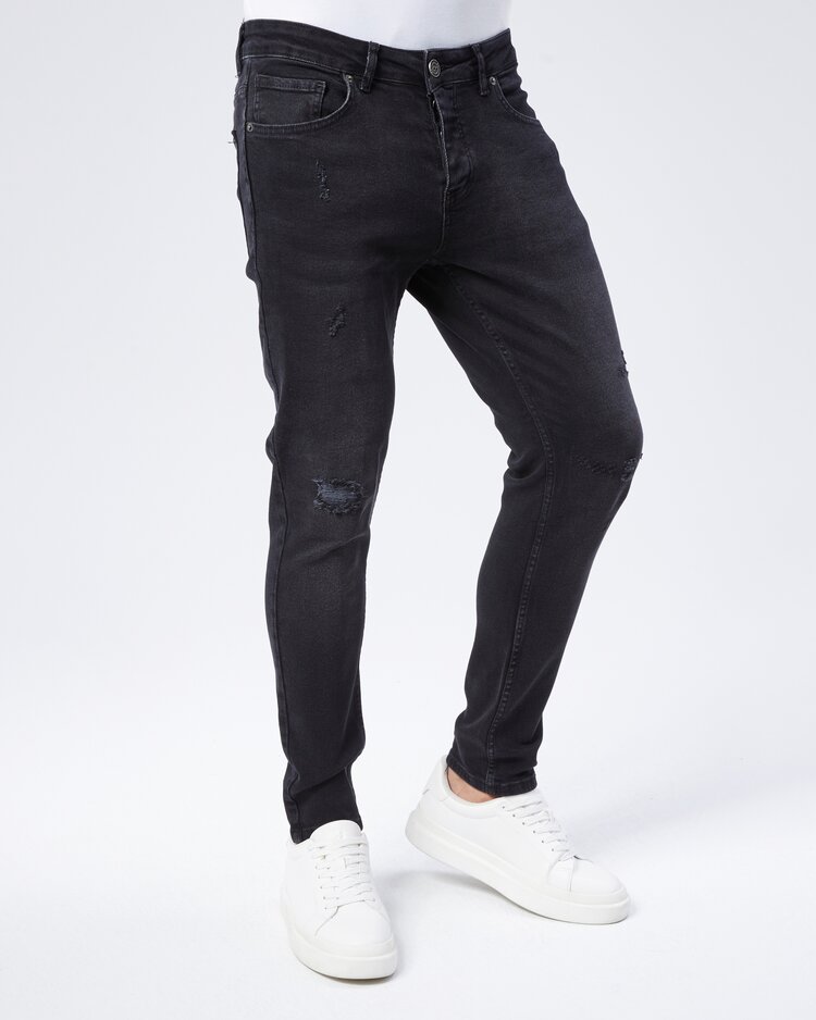 Marshall Denim HEREN JEANS SKINNY 4163 ZWART