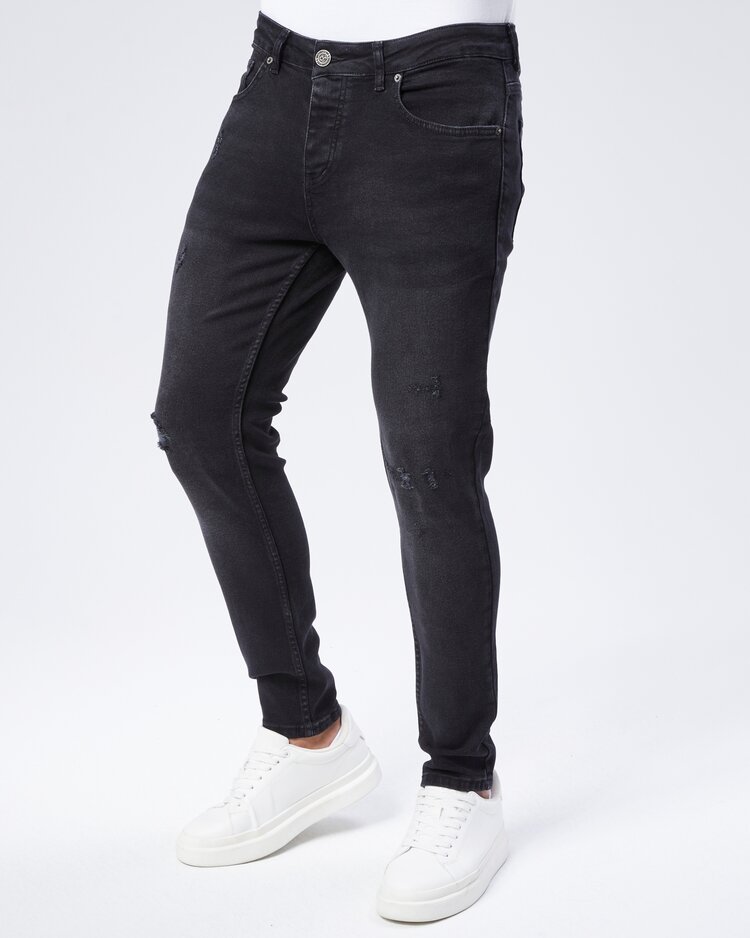Marshall Denim HEREN JEANS SKINNY 4163 ZWART