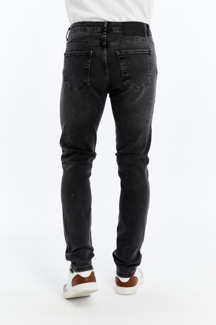 HEREN JEANS SLIM FIT DONKER GRIJS 4717
