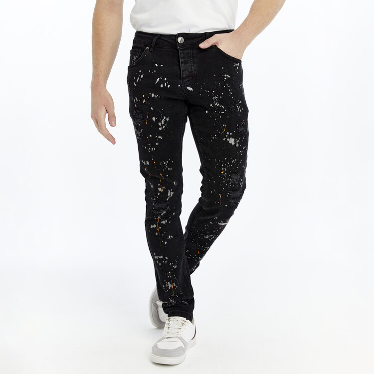 HEREN JEANS SLIM FIT Zwart 4711