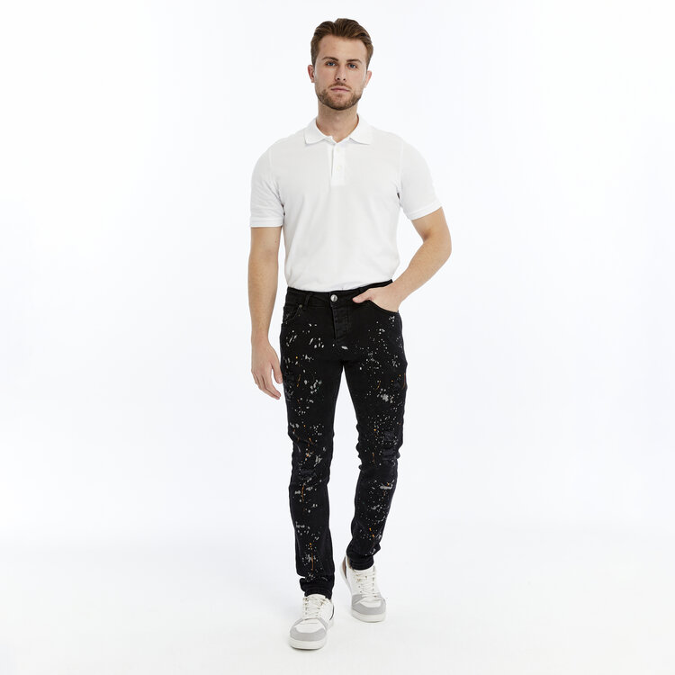 HEREN JEANS SLIM FIT Zwart 4711