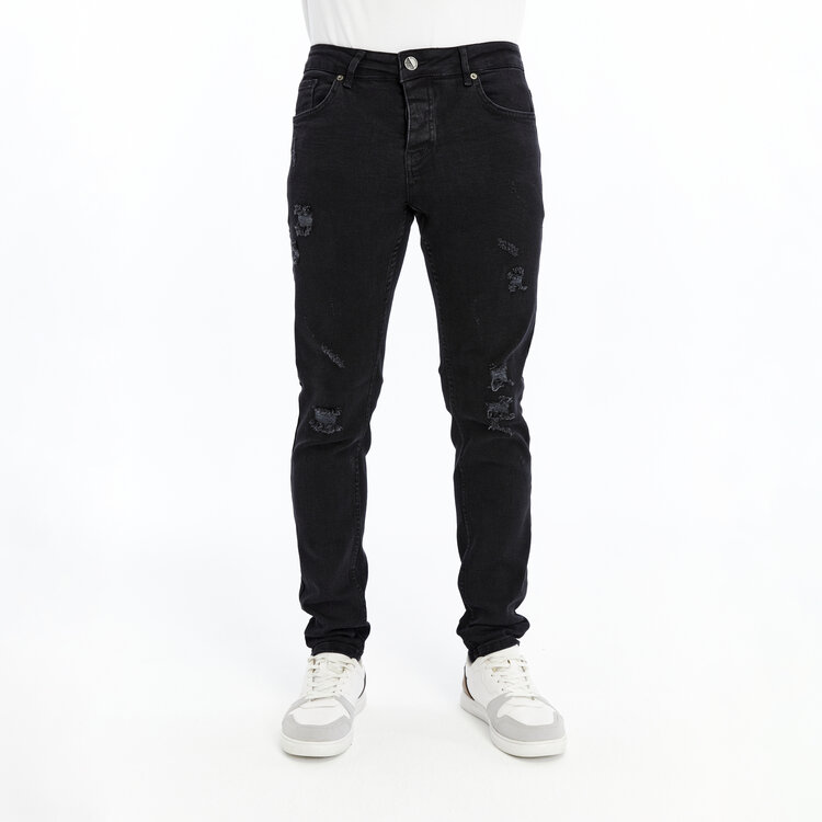 HEREN JEANS SLIM FIT Zwart 4712
