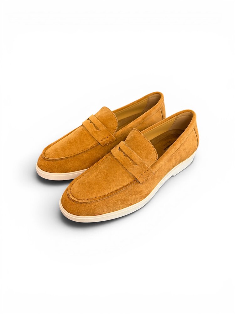 Heren Instapschoenen Camel