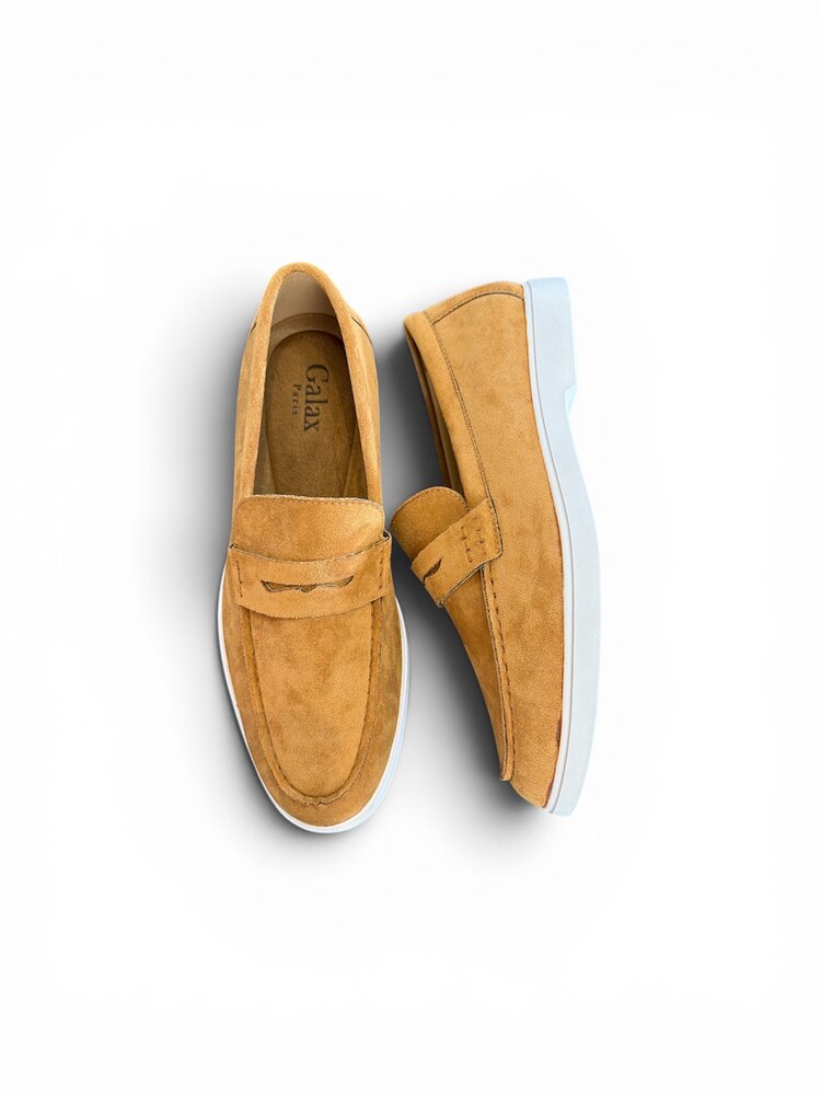 Heren Instapschoenen Camel