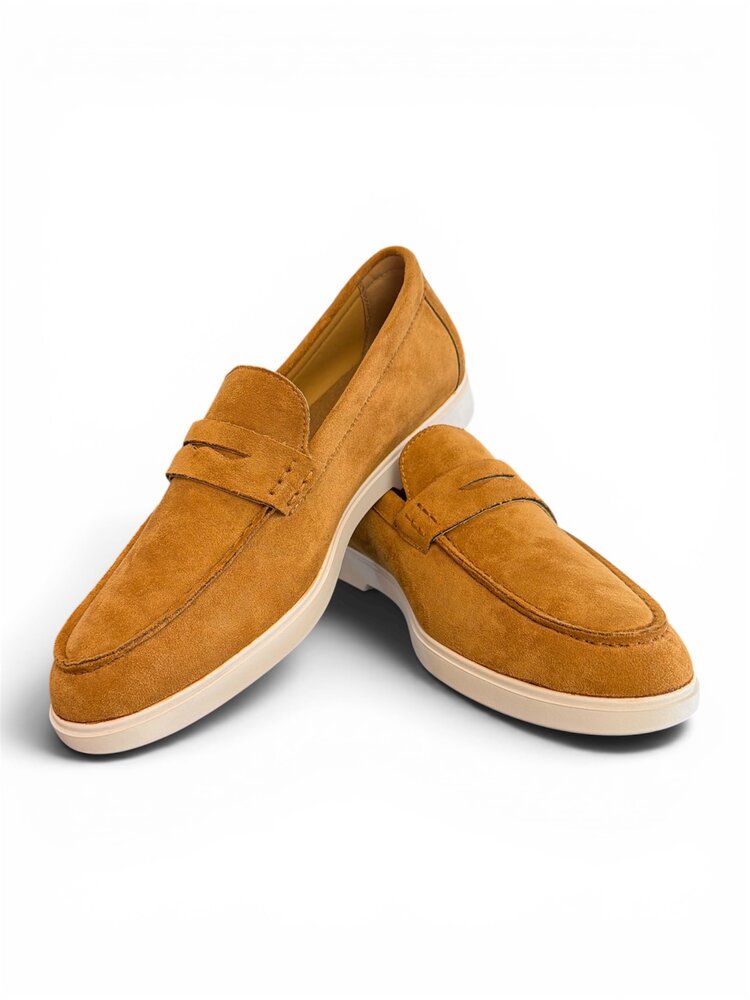 Heren Instapschoenen Camel