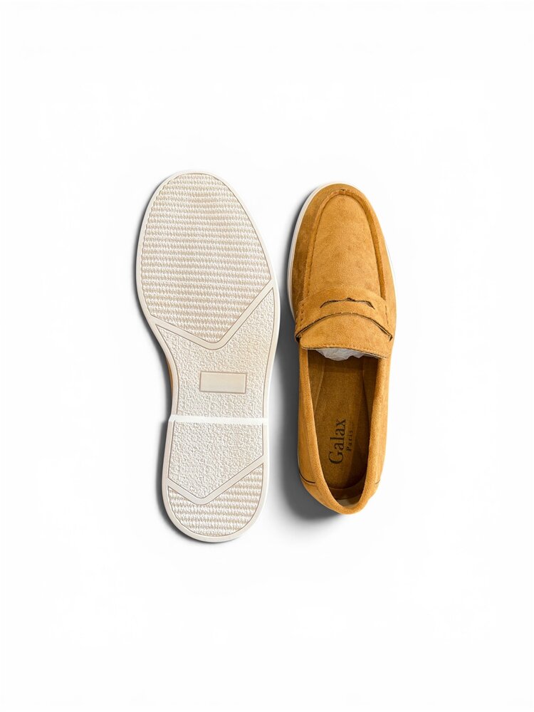 Heren Instapschoenen Camel