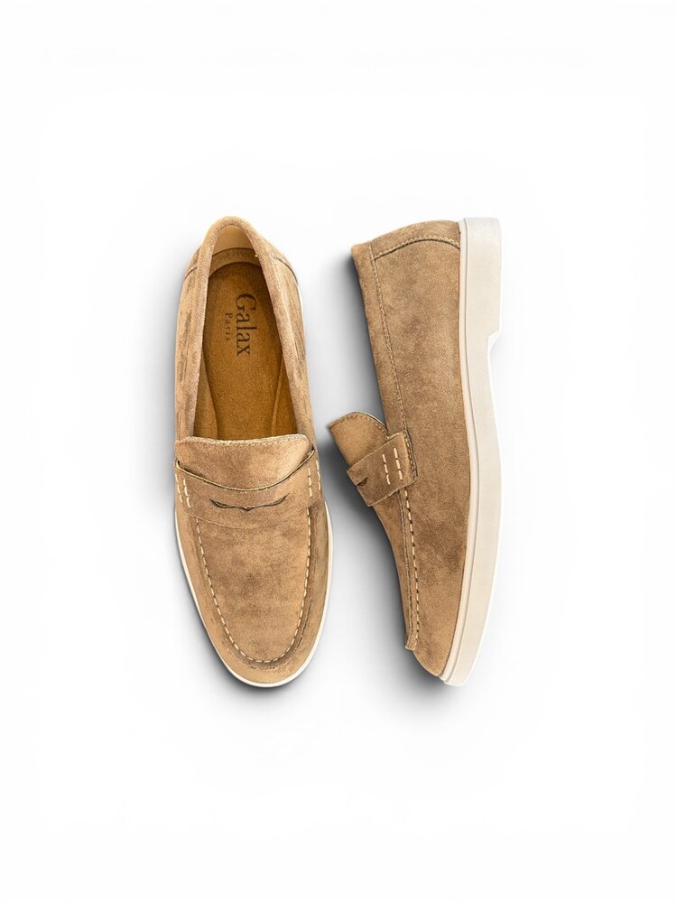 Heren Instapschoenen Taupe