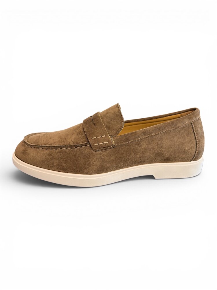 Heren Instapschoenen Taupe