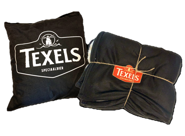 Texels Fleecedeken & Kussen Combideal