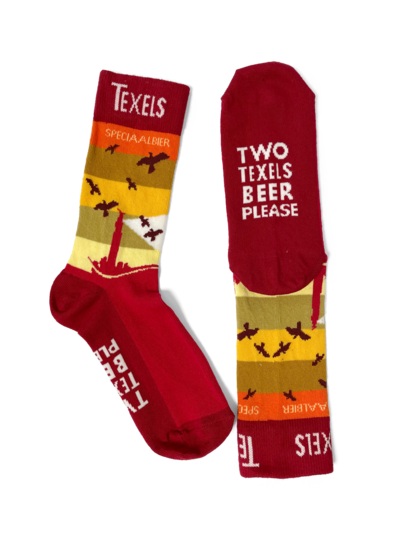 Texels sokken rood