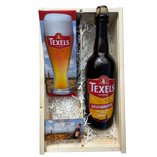 Skuufkissie grote fles (75cl) Texels Skuumkoppe