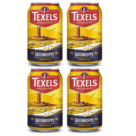 4x Blik Skuumkoppe