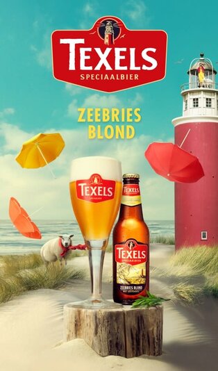 Texels Strandlaken Zeebries Blond