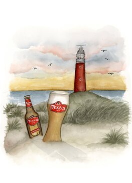 Texels Ansichtkaart (set 2 stuks)