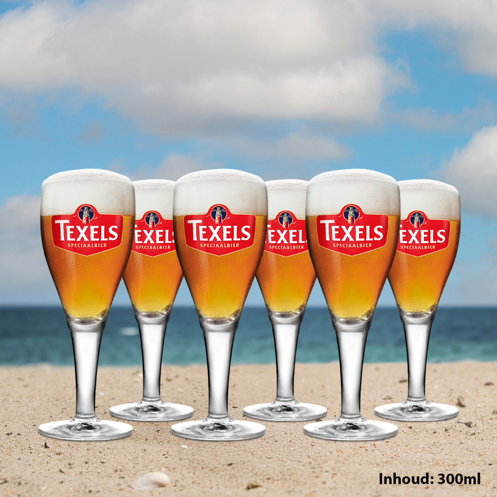 Texels Voetglas 300ml