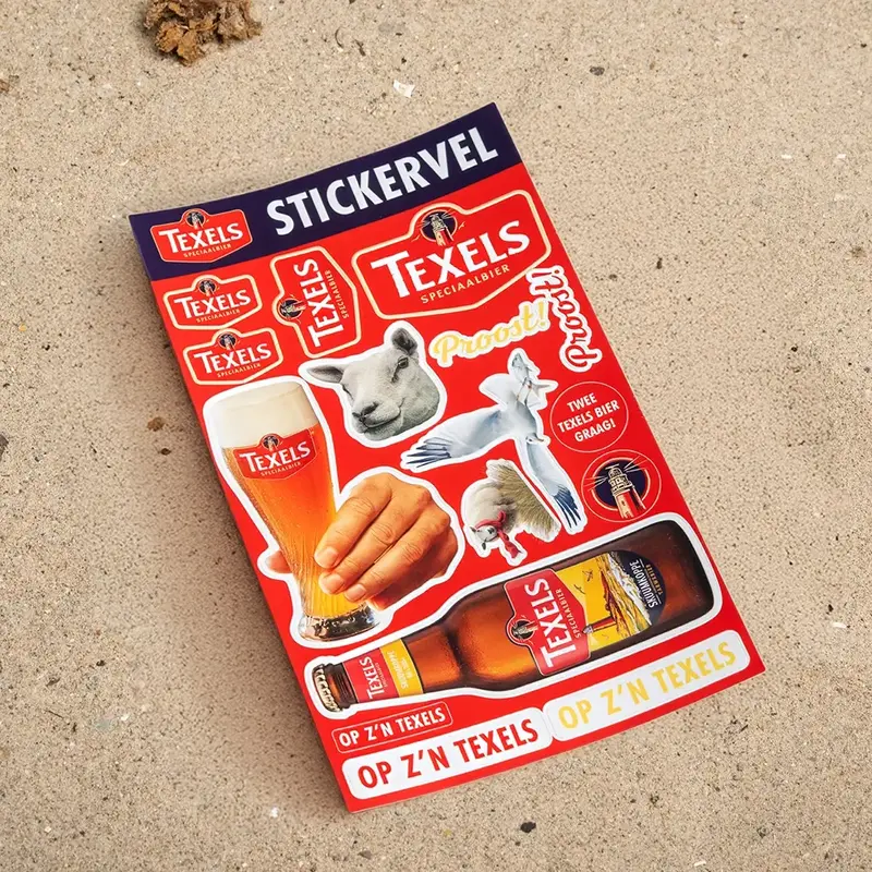 Texels Stickervel Assortiment