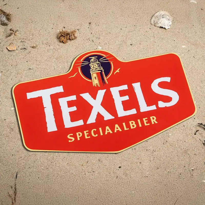 Texels Sticker 12cm (1 stuk)