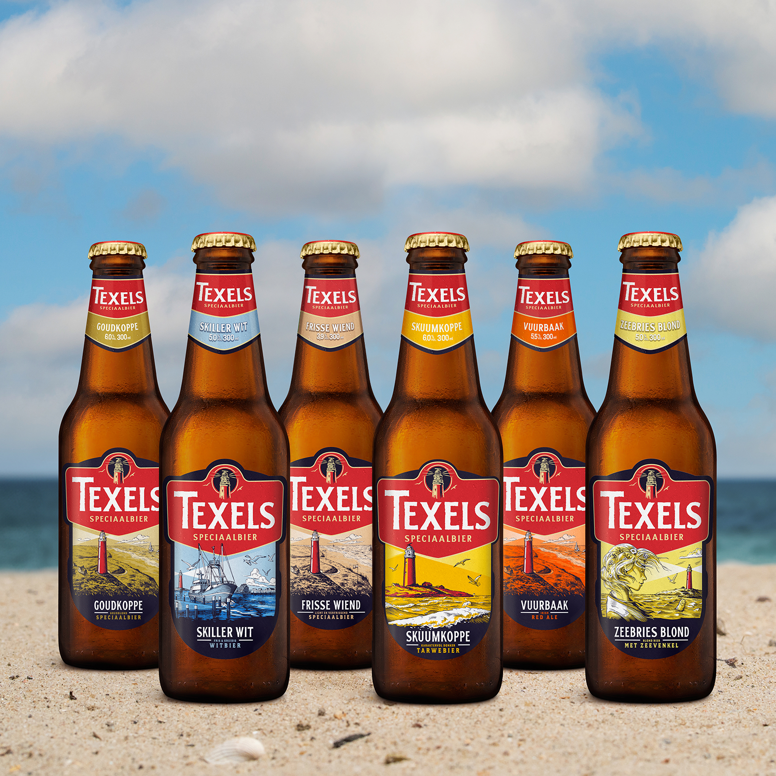Texels 6-pack lichte bieren - Texelse Bierbrouwerij B.V. Webshop