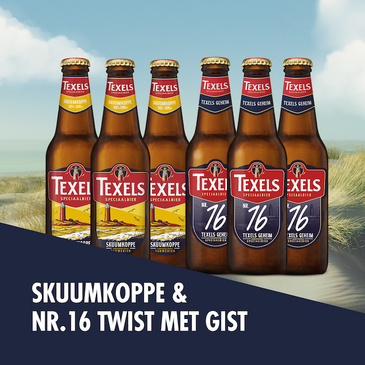 6-Pack Texels Geheim #16 (Twist) & Texels Skuumkoppe