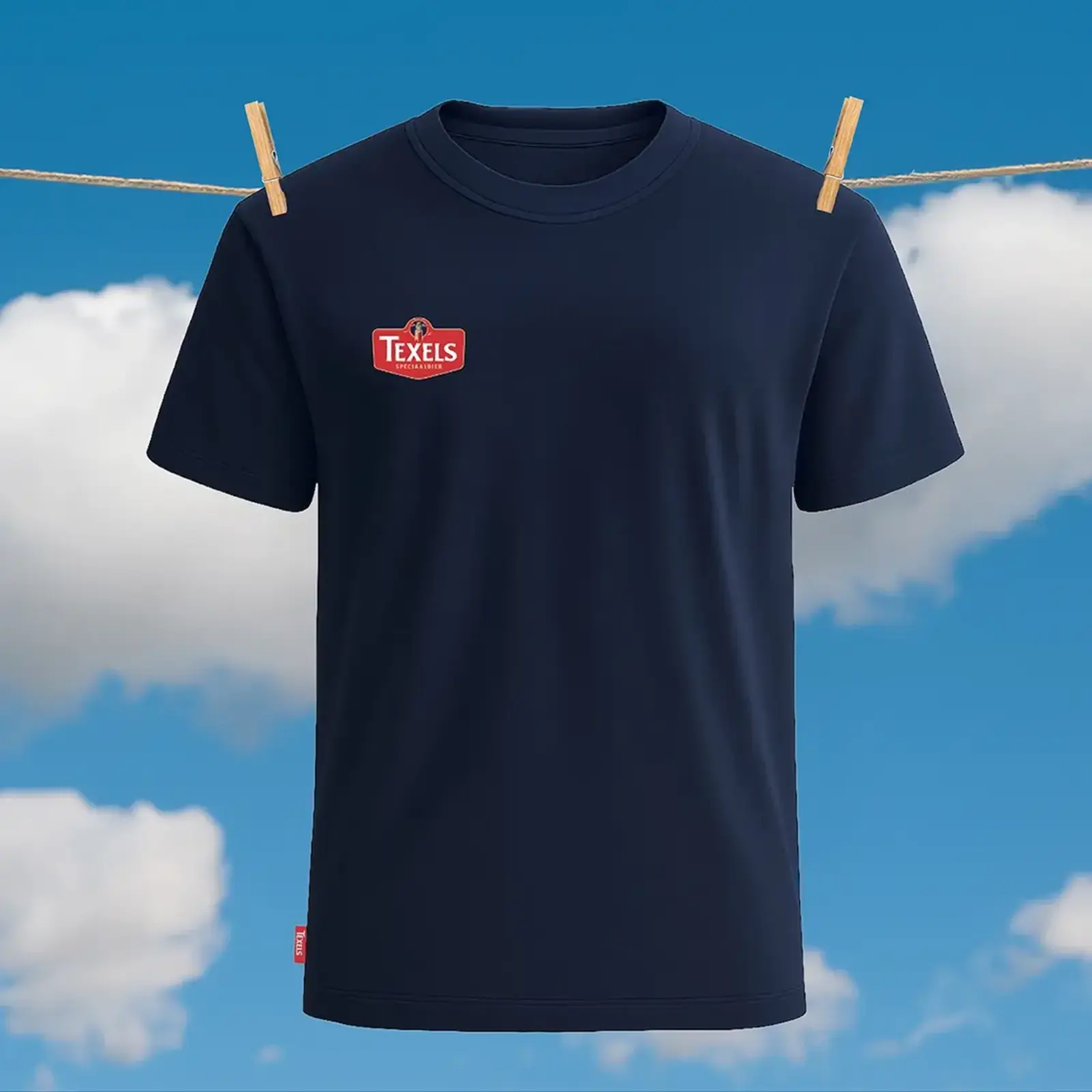 T-Shirt Texels Blauw